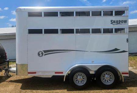 New 2026 Shadow Stablemate 2H Stock Horse Trailer