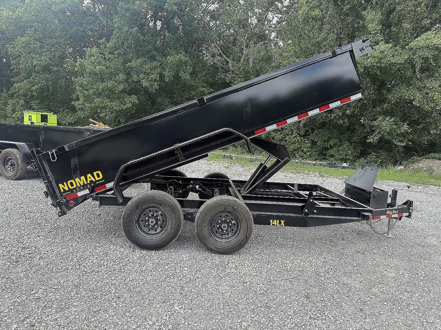 New 2026 BIG TEX 14LX Dump Trailer 6’11”X12’ SCISSOR HOIST , TARP RAMPS & COMBO GATE