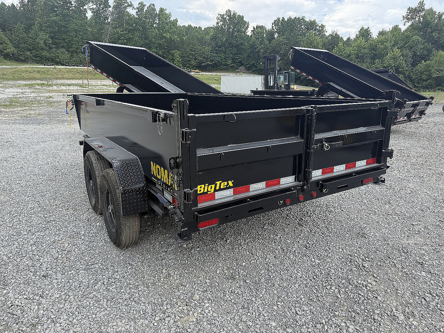 New 2026 BIG TEX 14LX Dump Trailer 6’11”X12’ SCISSOR HOIST , TARP RAMPS & COMBO GATE