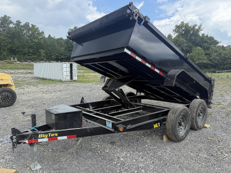 New 2026 BIG TEX 14LX Dump Trailer 6’11”X12’ SCISSOR HOIST , TARP RAMPS & COMBO GATE