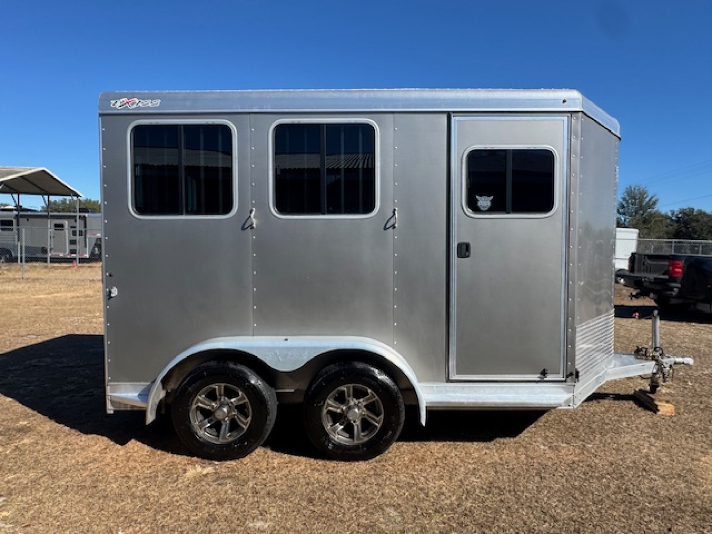 Used 2022 Exiss Trailers Express 2H SS Edition Horse Trailer