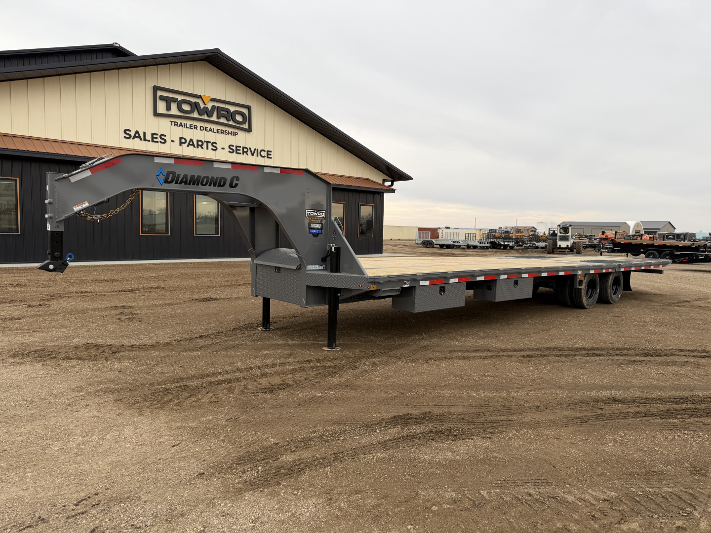 New 2026 Diamond C Trailers FMAX212HDT 2.0 Flatbed Trailer