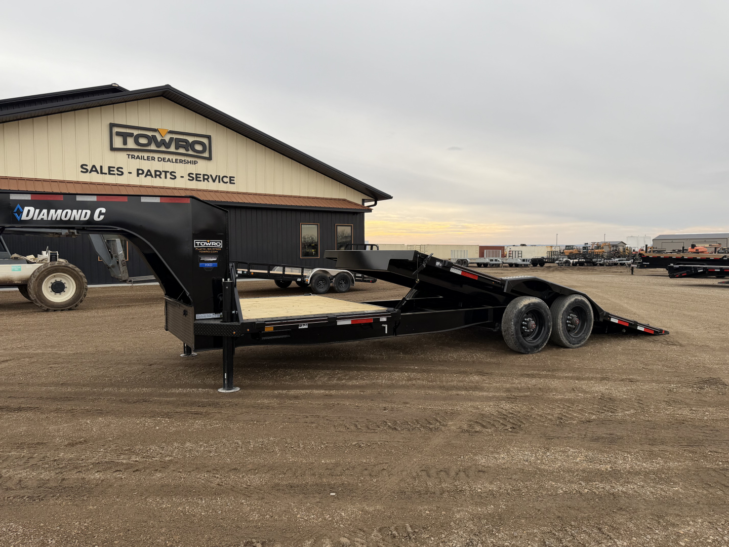 New 2026 Diamond C Trailers HXD210 Tilt Trailer