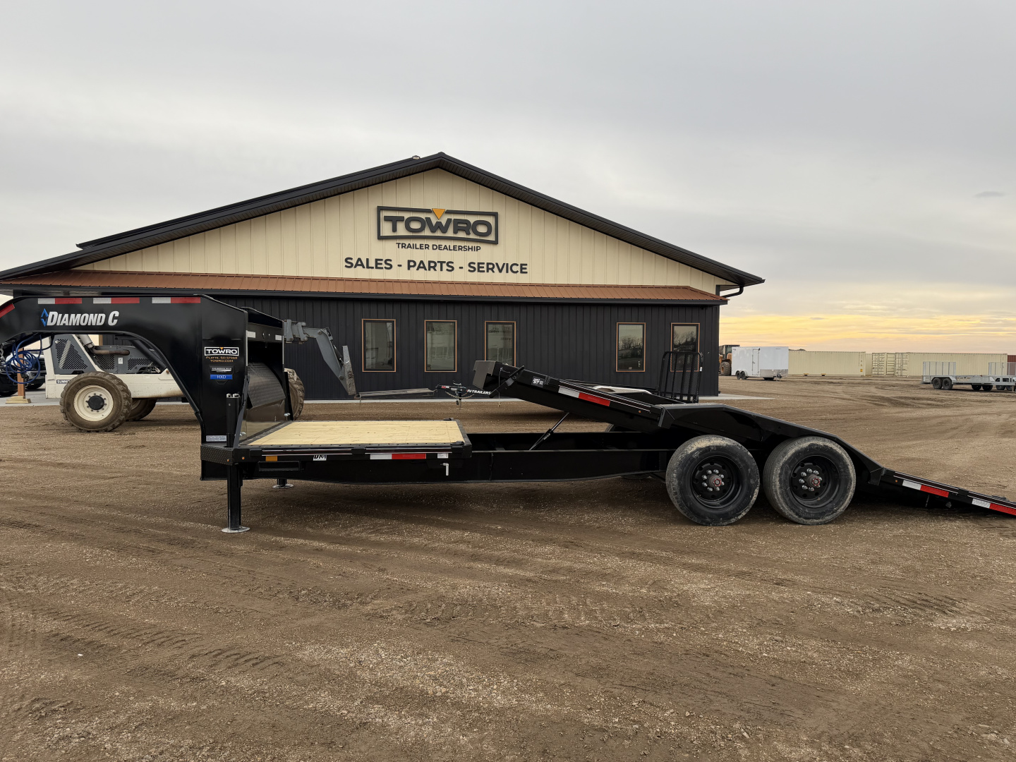 New 2026 Diamond C Trailers HXD210 Tilt Trailer