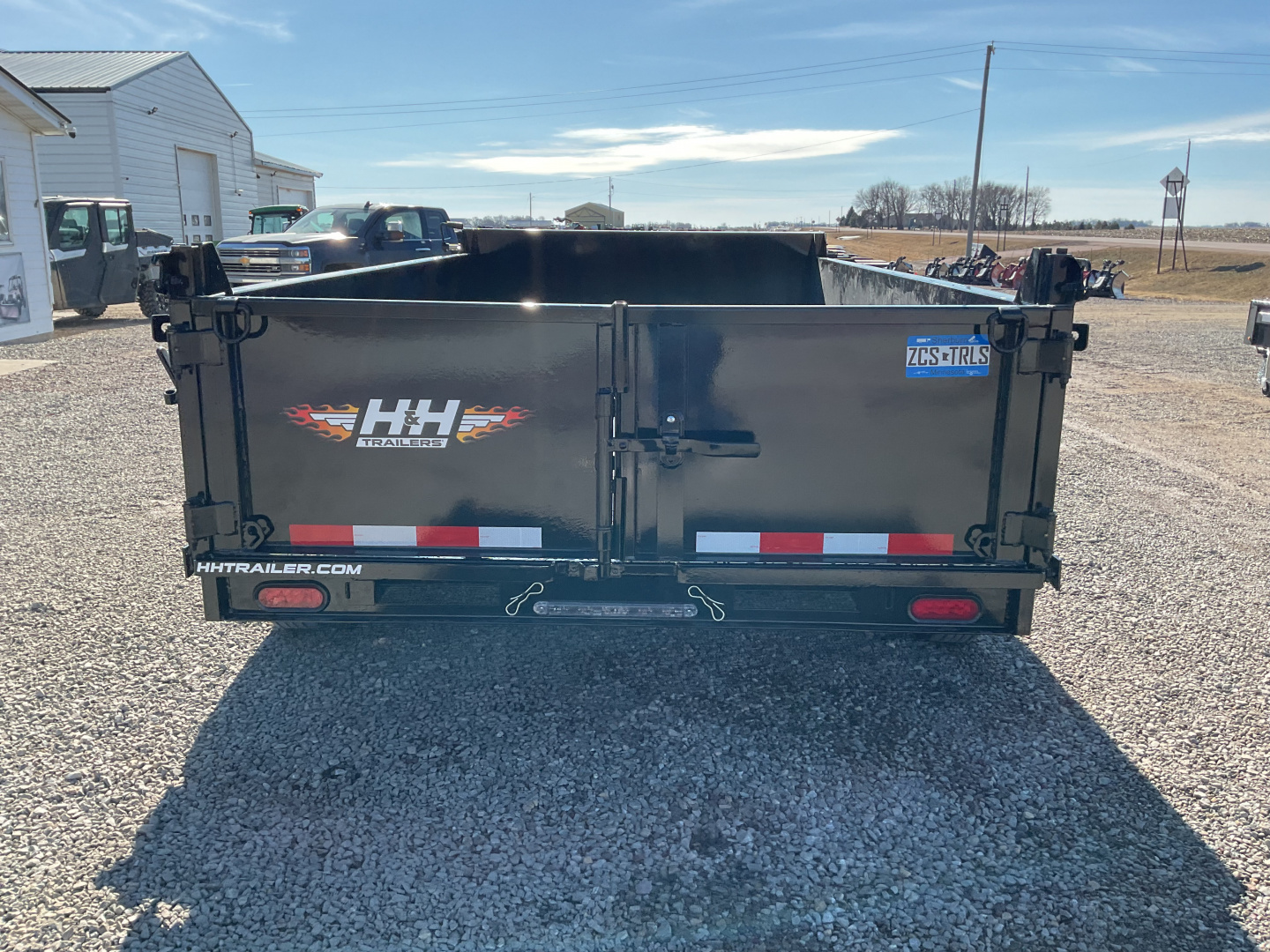 New 2026 H&H Trailers H7612UD-24-100 Dump Trailer