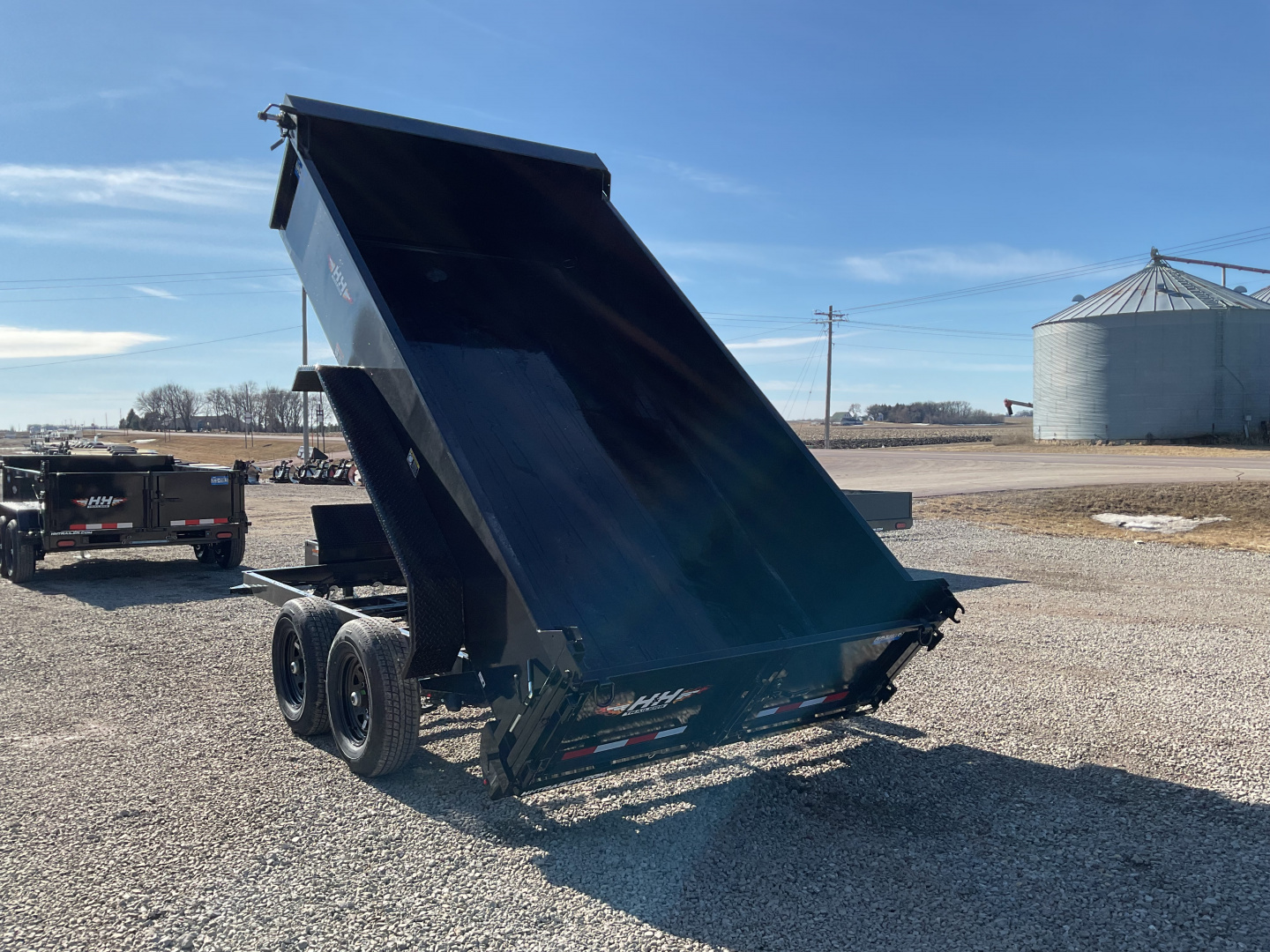 New 2026 H&H Trailers H7612UD-24-100 Dump Trailer