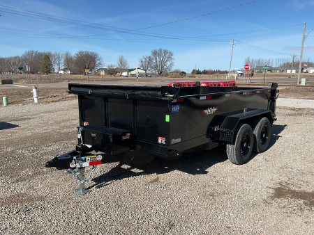 New 2026 H&H Trailers H7612UD-24-100 Dump Trailer