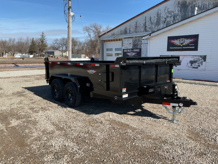 New 2026 H&H Trailers H7612UD-24-100 Dump Trailer