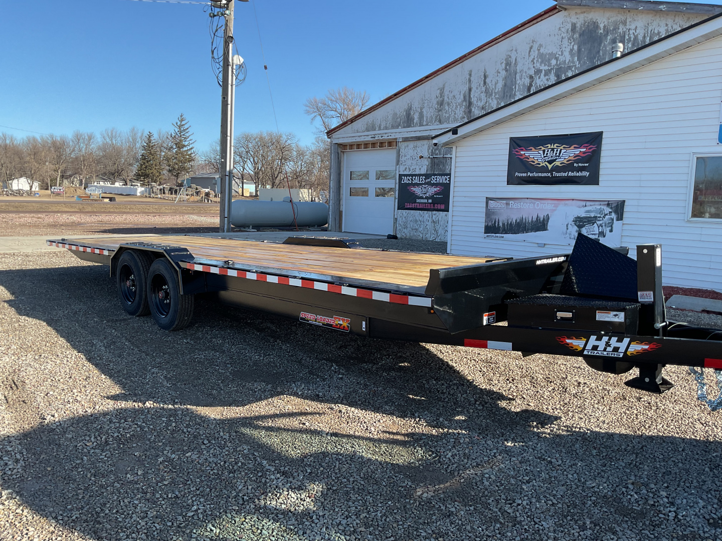 New 2026 H&H Trailers H8226EX-160 Car Hauler
