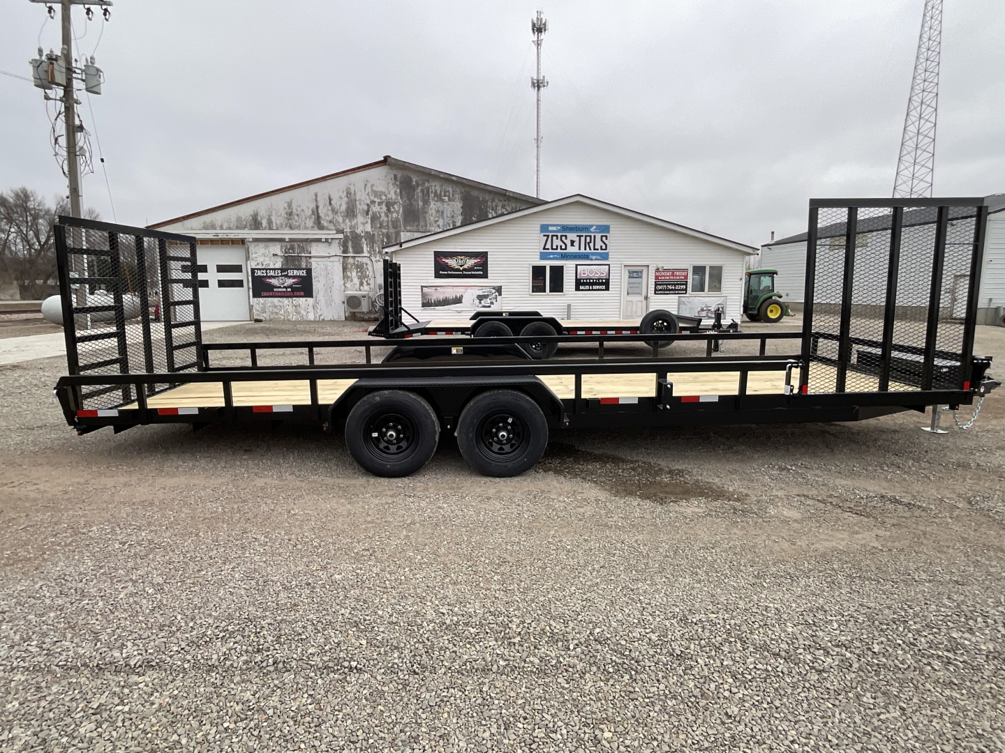 New 2026 H&H Trailers H8224HTRS-100 Landscape Trailer