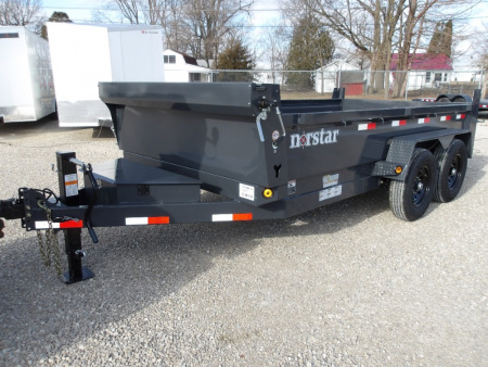 New 2026 Norstar DCB8314072ES2GRY Dump Trailer