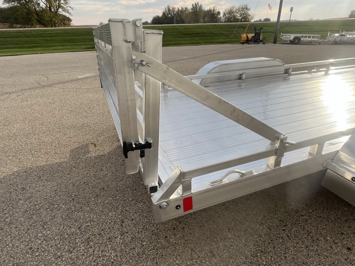 New 2026 Black Rhino **INCOMING** Aluminum Low Profile LPT8116A-7K w/ Bi-Fold Gate(ATV / UTV / Side by Side) Utility Trailer
