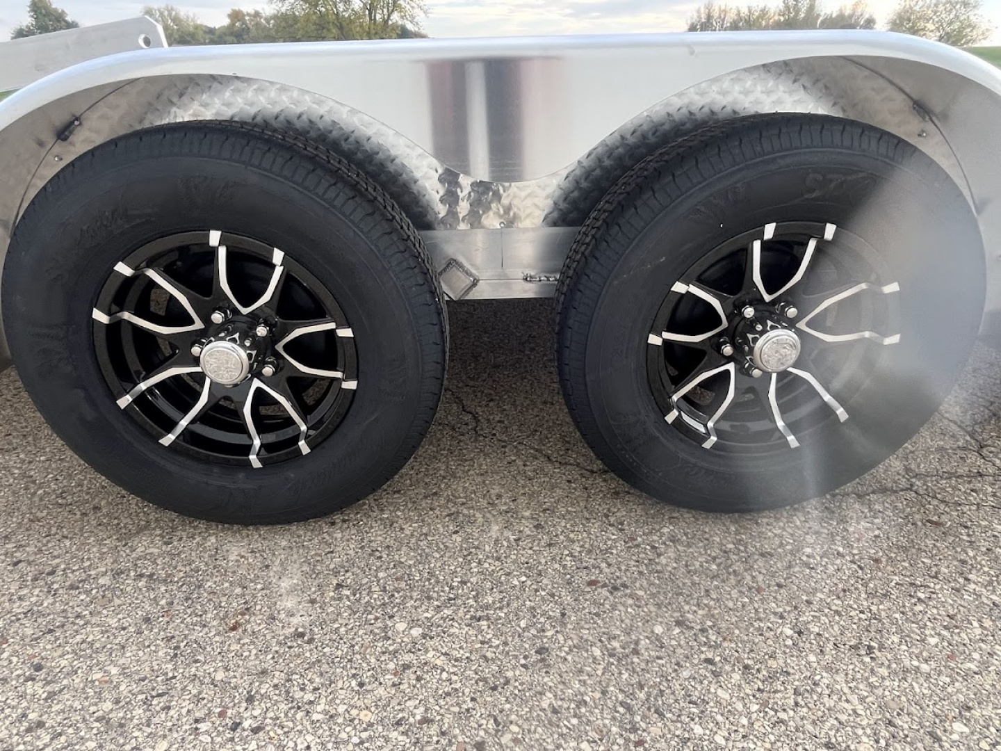 New 2026 Black Rhino **INCOMING** Aluminum Low Profile LPT8116A-7K w/ Bi-Fold Gate(ATV / UTV / Side by Side) Utility Trailer