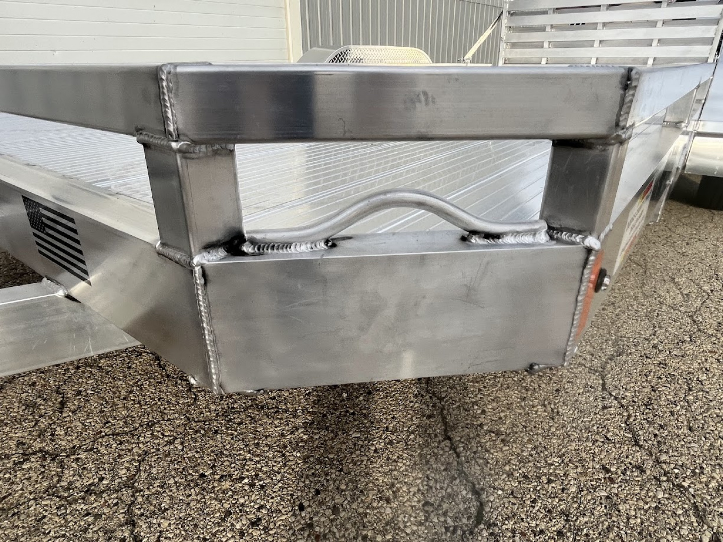 New 2026 Black Rhino **INCOMING** Aluminum Low Profile LPT8116A-7K w/ Bi-Fold Gate(ATV / UTV / Side by Side) Utility Trailer