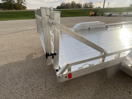 New 2026 Black Rhino **INCOMING** Aluminum Low Profile LPT8116A-7K w/ Bi-Fold Gate(ATV / UTV / Side by Side) Utility Trailer