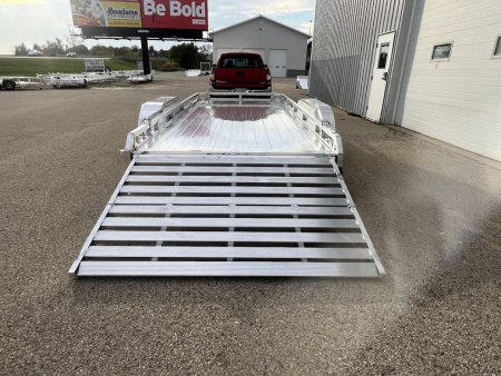 New 2026 Black Rhino **INCOMING** Aluminum Low Profile LPT8116A-7K w/ Bi-Fold Gate(ATV / UTV / Side by Side) Utility Trailer