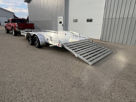 New 2026 Black Rhino **INCOMING** Aluminum Low Profile LPT8116A-7K w/ Bi-Fold Gate(ATV / UTV / Side by Side) Utility Trailer