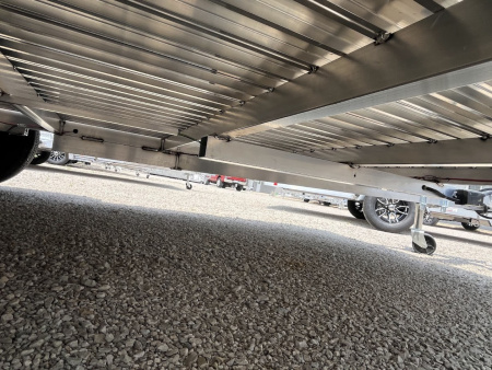 New 2026 Black Rhino **INCOMING** 81" x 14' Aluminum LPT8114A-7K w/ Brakes and Bifold Gate (ATV / UTV / Side by Side) Utility Trailer