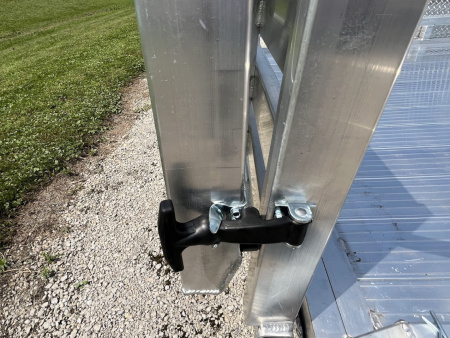 New 2026 Black Rhino **INCOMING** 81" x 14' Aluminum LPT8114A-7K w/ Brakes and Bifold Gate (ATV / UTV / Side by Side) Utility Trailer