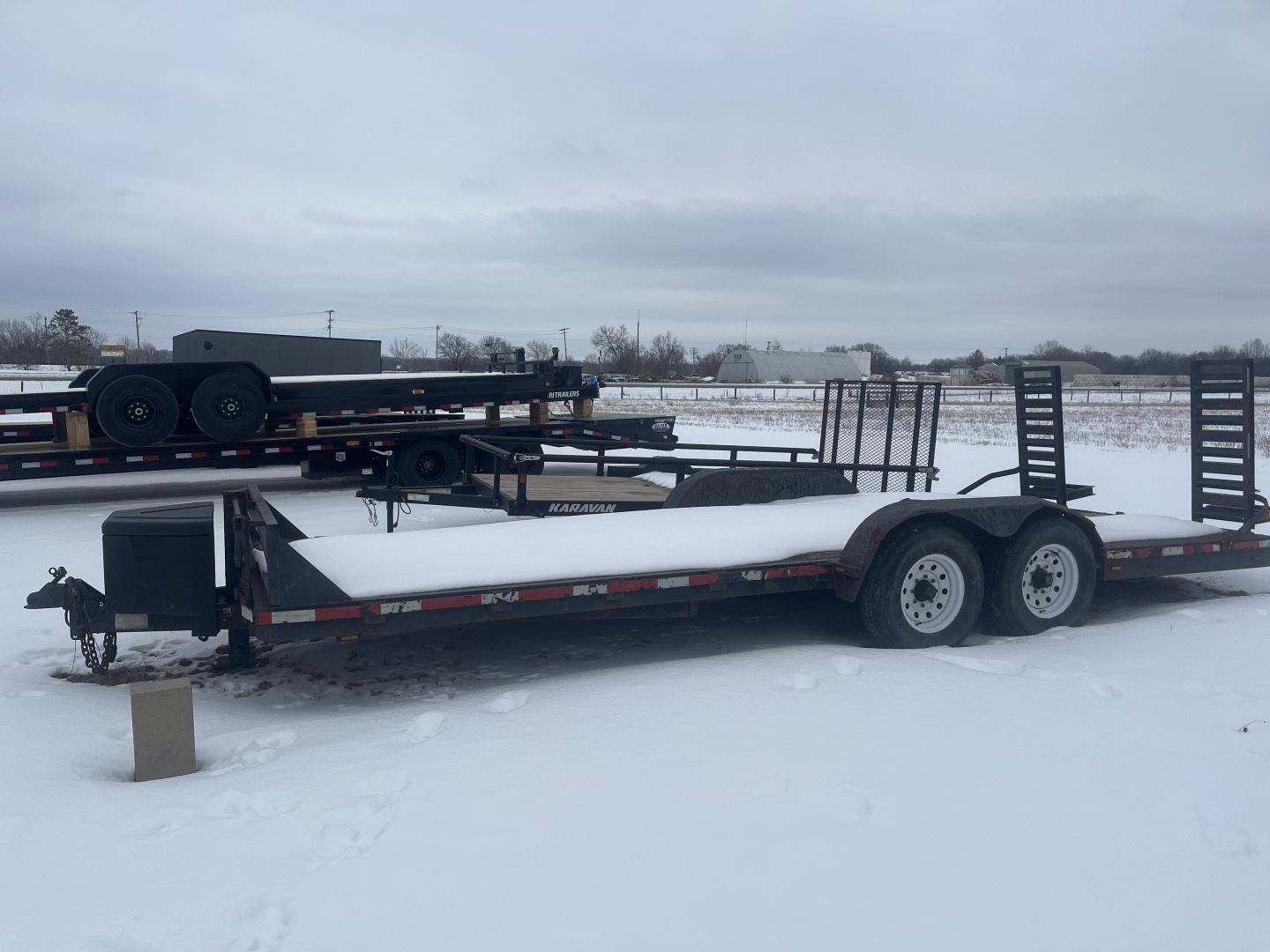 Used 1995 CornPro 10K 20' Equipment Trailer