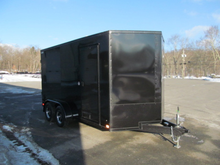 New ITI Cargo 7 X 14 SE V Front with Polycor and Blackout Trim Cargo / Enclosed Trailer