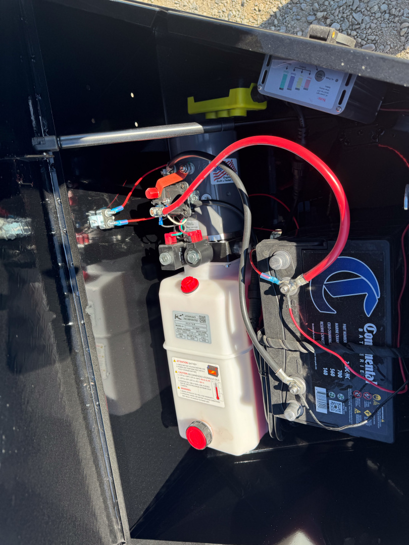 New 2026 Liberty LD7 72x12 Dump Trailer (7K GVW)