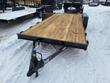 New 2026 AMO 82x18 Car Hauler 2 Axle Brake Led Lights