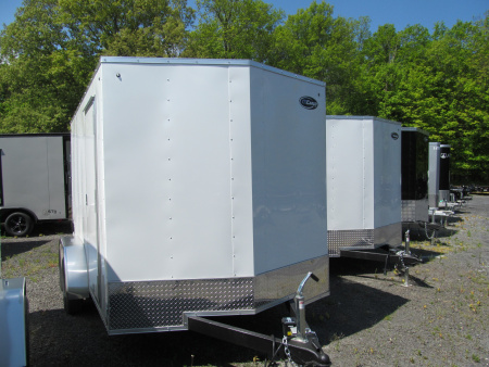 New ITI Cargo 7 x 14 XE Flat Top V-Nose Enclosed Cargo Trailer 7K