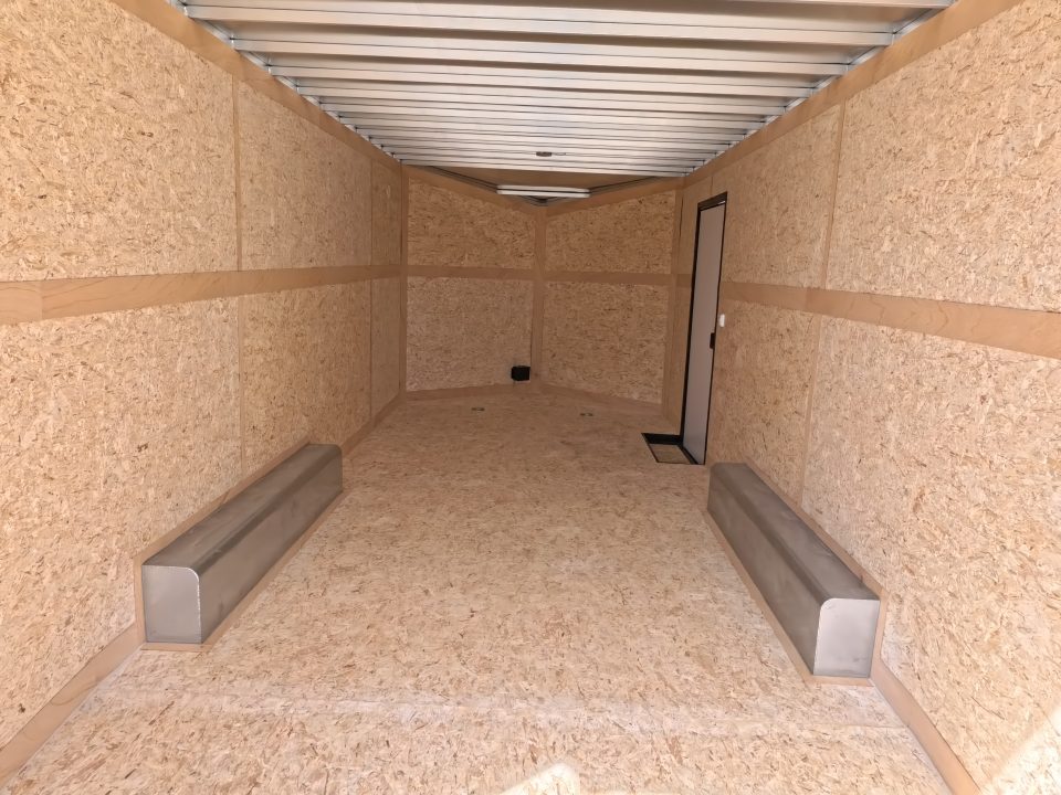 New 2026 Stealth Trailers 8.5 x 20 x 7 Cobra Cargo / Enclosed Trailer with 5,200 lb. Torsion Axles, 4'Beavertail -Charcoal with Blackout Pkg.