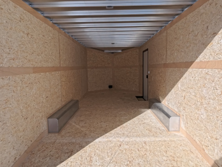 New 2026 Stealth Trailers 8.5 x 20 x 7 Cobra Cargo / Enclosed Trailer with 5,200 lb. Torsion Axles, 4'Beavertail -Charcoal with Blackout Pkg.