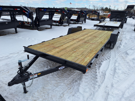 New 2026 AMO 82x20 Car Hauler 1 Axle Brake Led Lights