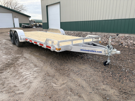 New 2026 20' 10K Mission Car Hauler Trailer