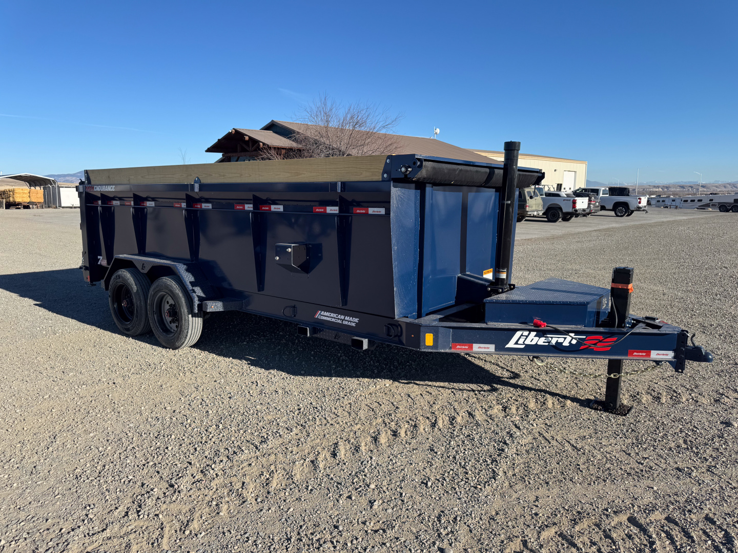New 2026 Liberty LDTK16TS Telescopic Dump Trailer