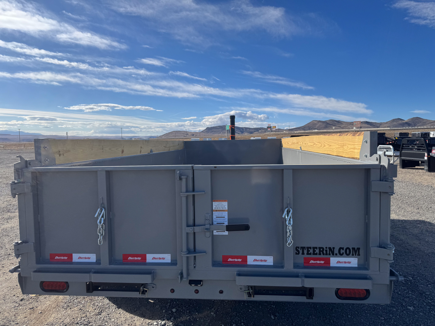 New 2026 Liberty LD14K TS Telescopic Dump Trailer