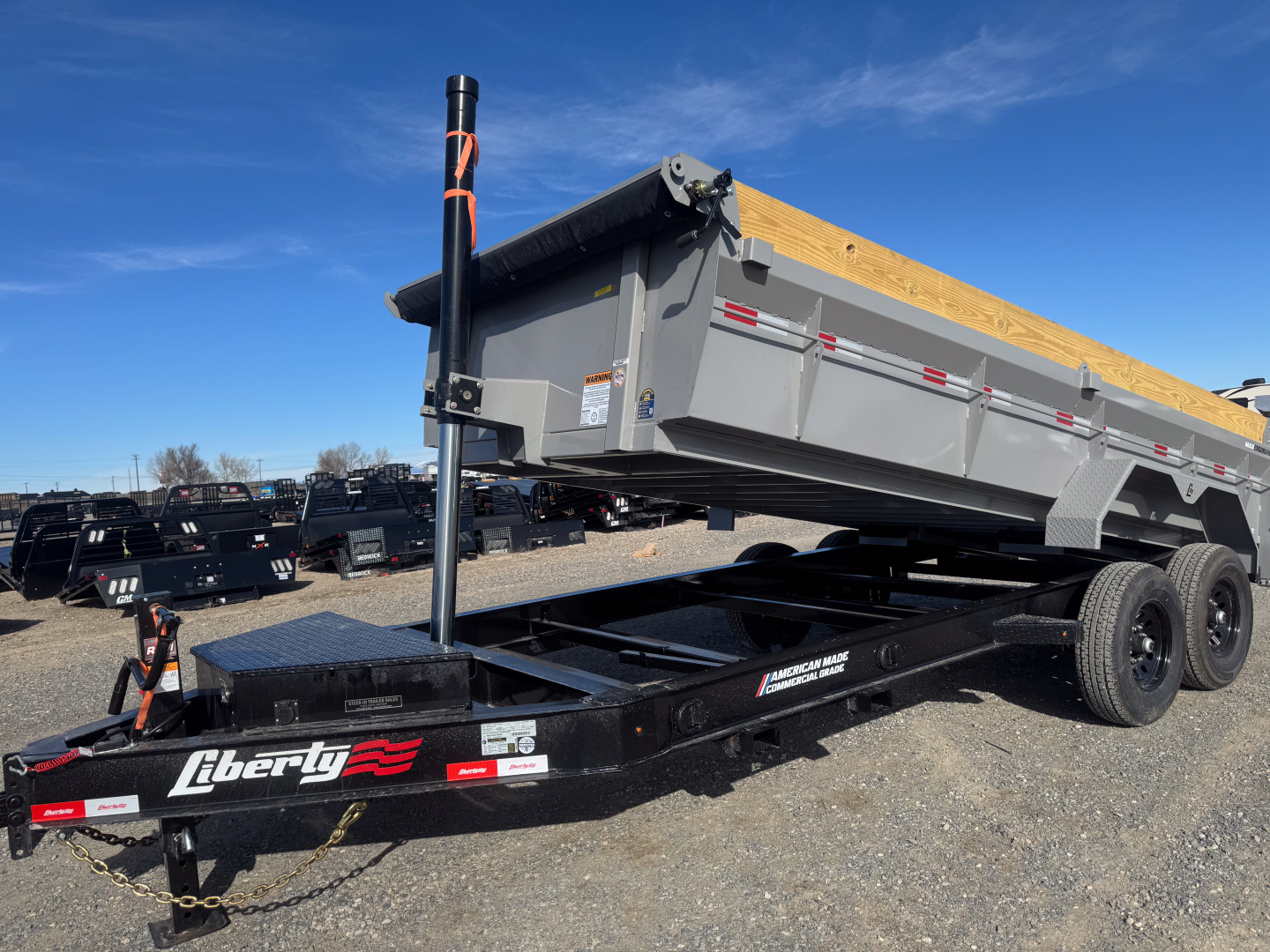 New 2026 Liberty LD14K TS Telescopic Dump Trailer