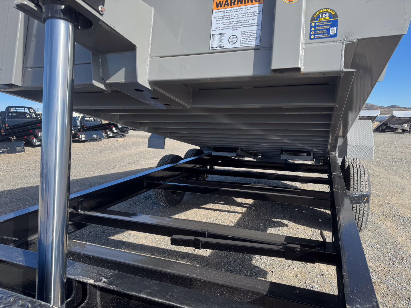 New 2026 Liberty LD14K TS Telescopic Dump Trailer