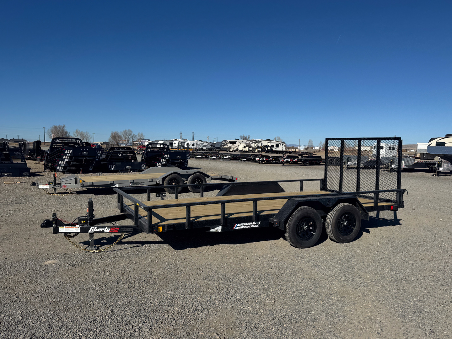 New 2026 Liberty LU7K Tandem-Axle Utility Trailer
