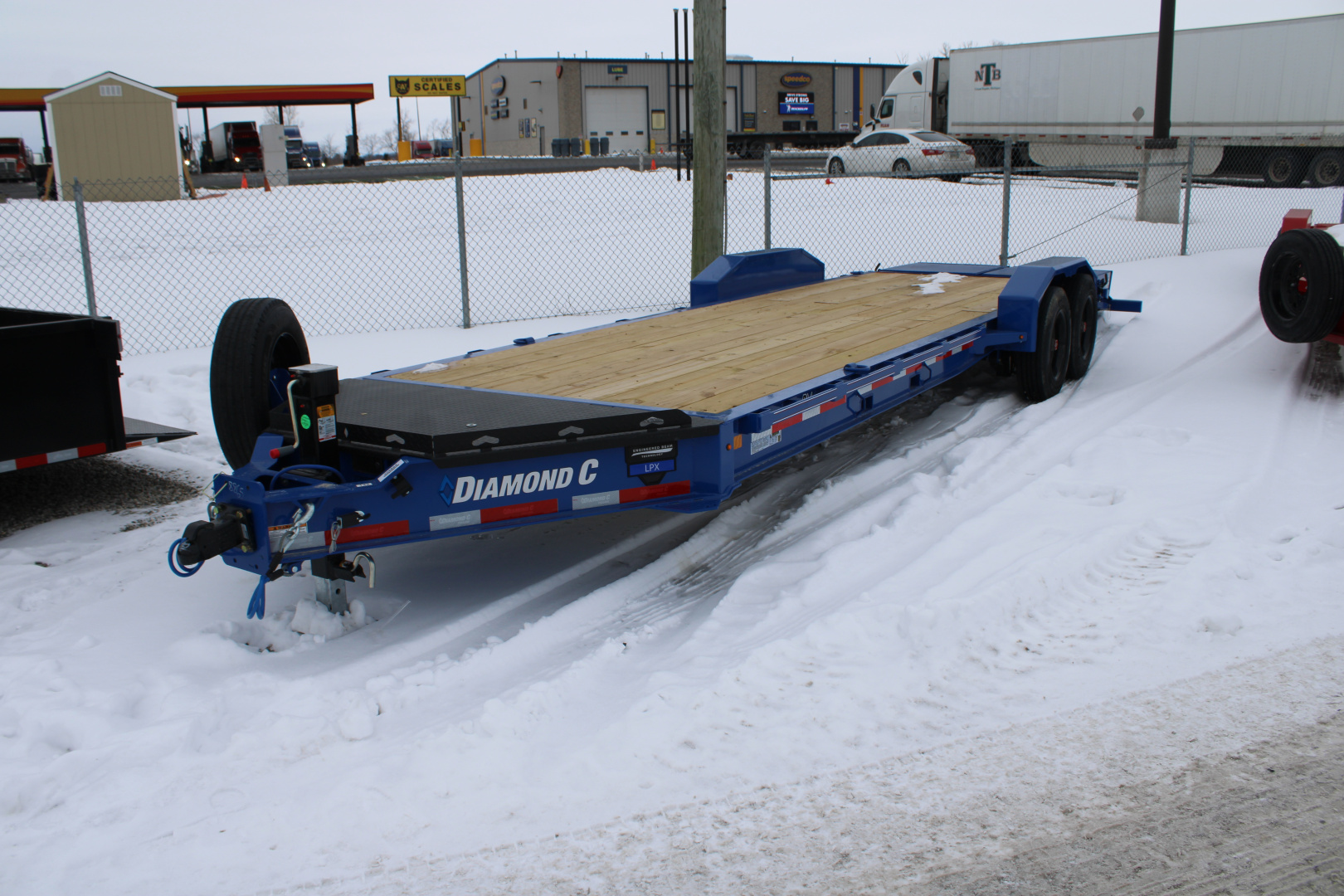 New 2026 Diamond C Trailers 24' MR 18K GVWR Equipment Trailer