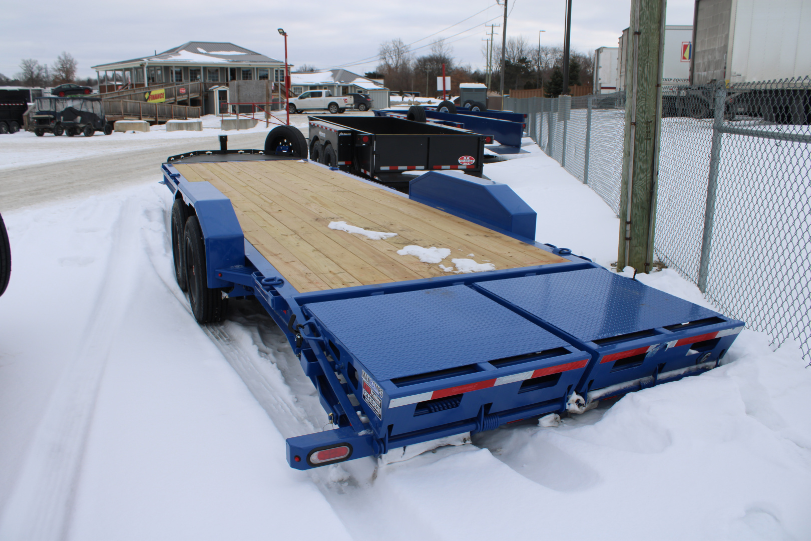 New 2026 Diamond C Trailers 24' MR 18K GVWR Equipment Trailer