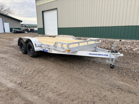 New 2026 16' 7K Mission Car Hauler Trailer