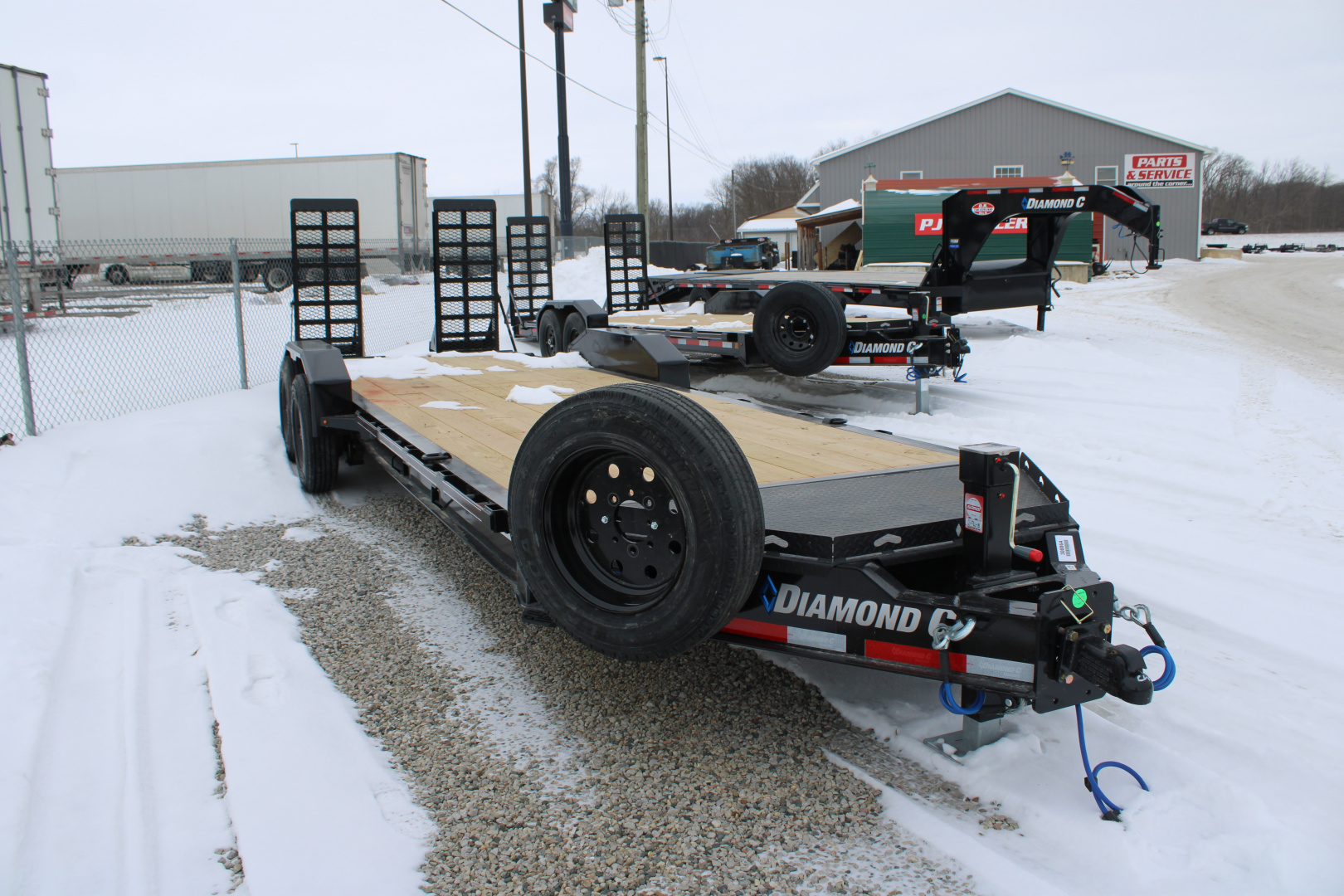 New 2026 Diamond C Trailers 24' FR 18K GVWR Equipment Trailer