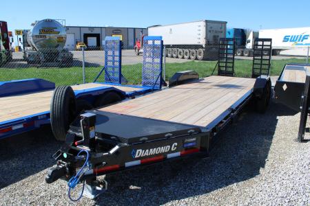 New 2026 Diamond C Trailers 24' FR 18K GVWR STOCK ID 51832 Equipment Trailer