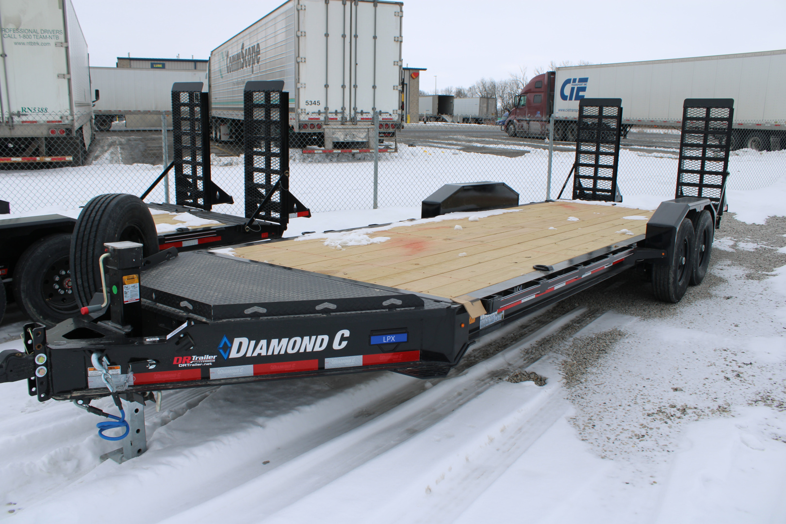 New 2026 Diamond C Trailers 22' FR 14.9K GVWR Equipment Trailer