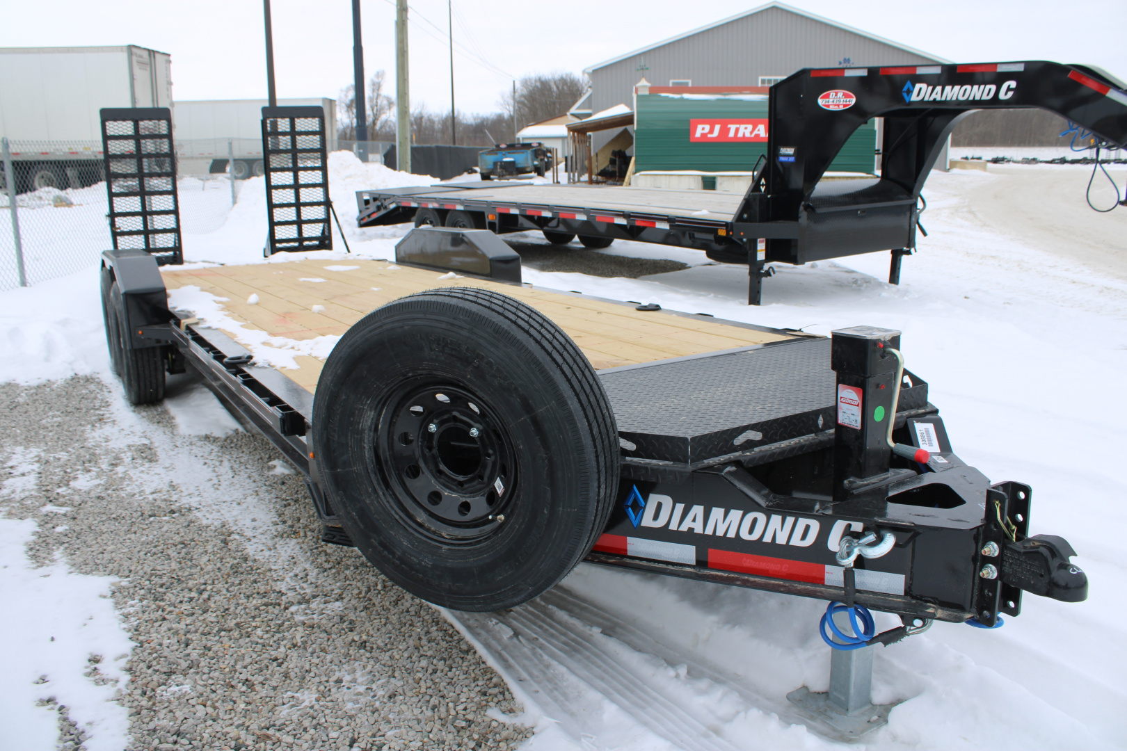 New 2026 Diamond C Trailers 22' FR 14.9K GVWR Equipment Trailer