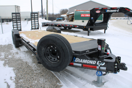 New 2026 Diamond C Trailers 22' FR 14.9K GVWR Equipment Trailer