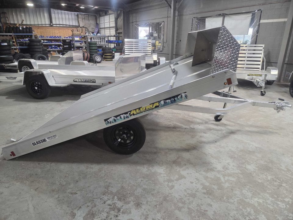 New 2027 Aluma 8610T/13 Snowmobile Trailer
