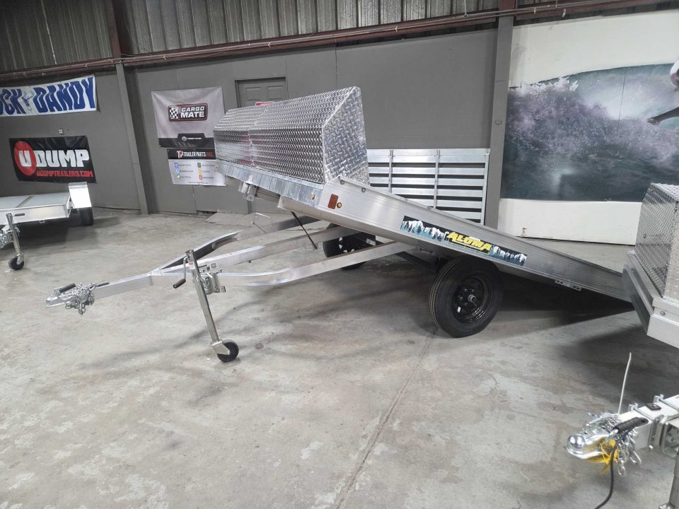 New 2027 Aluma 8610T/13 Snowmobile Trailer
