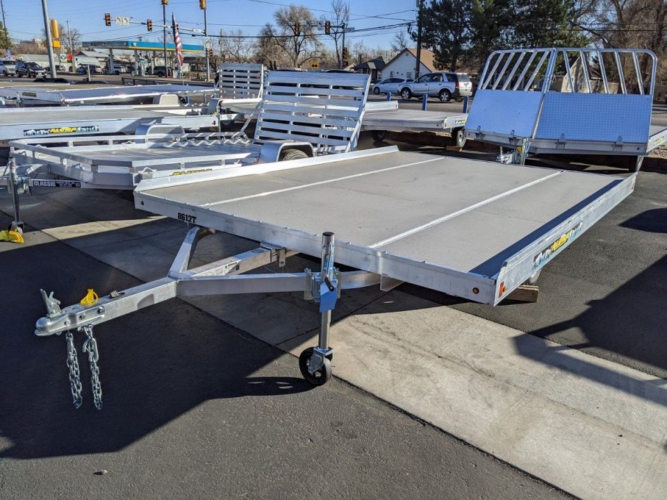 New 2027 Aluma 8610T/13 Snowmobile Trailer