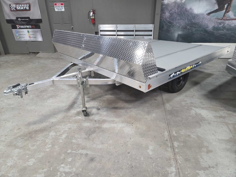 New 2027 Aluma 8610T/13 Snowmobile Trailer