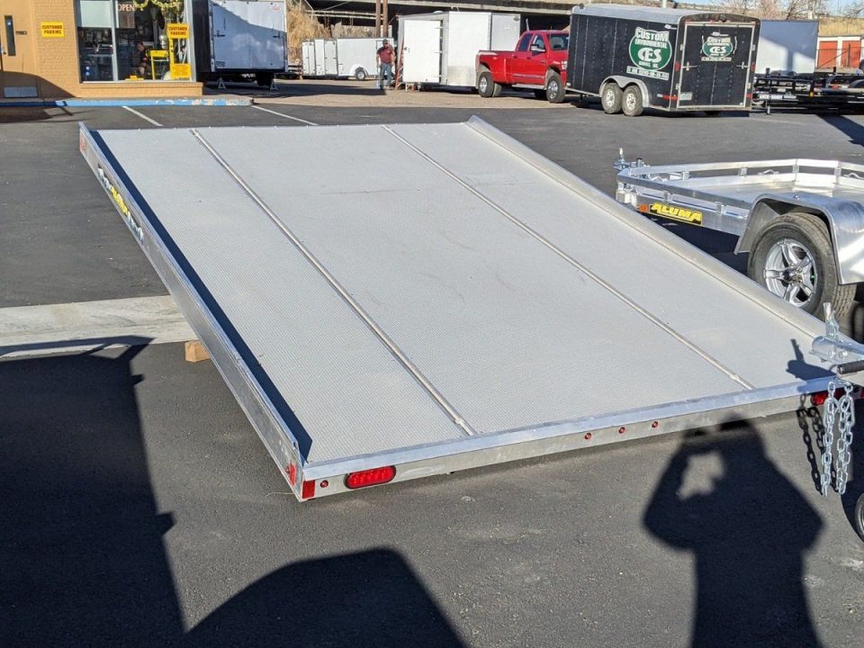 New 2027 Aluma 8610T/13 Snowmobile Trailer